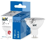 Лампа светодиодная IEK LLE-MR16-7-230-65-GU5 ECO MR16 софит 7Вт 230В 6500К GU5.3