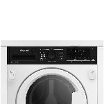Стирально-сушильная машина встраиваемая Hotpoint WDBIH 8490 VWB белый, загрузка фронтальная 9 кг, 1400 об/мин, класс A, вид 4