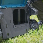 Газонокосилка аккумуляторная Makita LM004GM103, 40 В, 0 Ач, вид 16