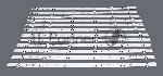 Светодиодная подсветка TV 46" Samsung UE46E UN46EH (комплект 12шт)