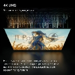 Телевизор Hyundai 85" H-LED85BU7011 Metal черный черный LED 4K UHD 60Hz Smart TV Google TV 2GB/16GB, вид 20