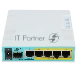 Маршрутизатор MikroTik RB960PGS hEX PoE, 5×1 Гбит/с + 1×1 Гбит/с SFP, управляемый