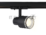 Трековый однофазный светильник Ambrella light GL5206 BK черный GU10 max 12W