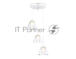 Светильник Ambrella light TR3553/3 WH/CL/FR белый/прозрачный/белый матовый E27/3 max 40W D340*800