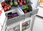 Холодильник Weissgauff WCD 450 Bru Steel Glass NoFrost Inverter матовая сталь трехкамерный 287/163л морозилка снизу, No Frost, Side by Side, вид 32
