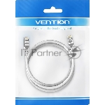 Патч-корд Vention прямой SFTP cat.6A, RJ45 - 2м. Серый