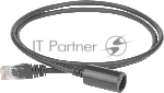 Патч-корд LANMASTER LAN-PCEXT/U5E-3.0-GY UTP RJ-45 мод.-вилка RJ-45 cat.5e 3м серый LSZH (уп.:1шт)