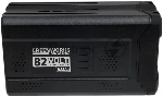 Аккумулятор GreenWorks 82V (модель G82B5) (2914607) - это литий ионная (Li-ion) батарея, силой тока 5 ампер/час и выполненная по самым передовым технологиям.Применяется в линейке всех устройств Greenworks 82V Coммercial.Аккумулятор состоит из ячеек производства японской компании LG. Ячейки этого производителя обладают самыми высокими показателями по емкости и выдаваемому напряжению, и относятся к классу A++. Батарея снабжена специальной платой управления, благодаря которой ячейки заряжаются и разряжаются равномерно и одновременно, что значительно продлевает срок жизни аккумулятора (среднее время 7 лет), а также отсутствует эффект потери мощности инструмента при разряде. Для надежной работы аккумулятор снабжен чипом, который защищает его от перезаряда, перегрева и глубокого разряда.Благодаря высокотехнологичным ячейкам, плате управления и защитному чипу, аккумулятор обладает долгим сроком службы - до 2000 циклов заряда-разряда. Корпус - ударопрочный, с прорезинен, вид 6