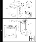Электрический духовой шкаф Beko BBIM174N0BE, черный, вид 3