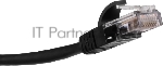 Патч-корд LANMASTER LAN-PCEXT/U5E-5.0-BK UTP RJ-45 мод.-вилка RJ-45 cat.5e 5м серый LSZH (уп.:1шт)