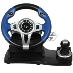 Руль черный SVEN GC-W600 (виброотдача, педали, джойстик, 12 кн., USB), вид 16