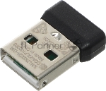 Комплект клавиатура+мышь Logitech MK470 беспроводной, USB, 1000 DPI, чёрный, вид 20