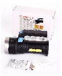 Фонарь аккум. Ultraflash LED53765 черный 3Вт лам.:светодиод. встроенный аккумулятор (14665)