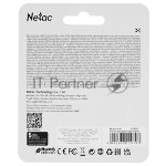 Флешка USB Netac U185 USB 3.0 Flash 128Gb NT03U185N-128G-32WH, LED индикатор NETAC