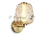 Настенный светодиодный светильник Ambrella light LH30108 SB/TI бронза/янтарь 8W 3000K 140*190*285