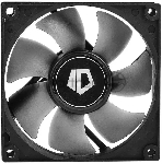 Вентилятор для корпуса ID-Cooling NO-8025-SD черный, 80 мм, 2000 об/мин, 21 дБ, 3 pin