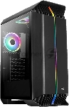 Компьютерный корпус Aerocool/Formula Gladiator Duo-G-BK-v1 черный без БП ATX 3x120мм 2xUSB3.0 audio bott PSU