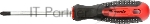 Отвертка Matrix Fusion 11441 PH2 х 100 мм, CrV, 3-х компонентная рукоятка "anti slip"