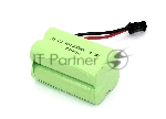 Аккумулятор Ni-Cd 4.8V 1800 mAh AA Row разъем SM
