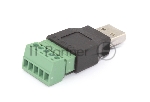 Сборный разъем  USB папа