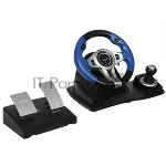 Руль черный SVEN GC-W600 (виброотдача, педали, джойстик, 12 кн., USB), вид 15