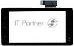 Сенсорное стекло (тачскрин) для Huawei Ideos S7 Slim S7-201u, черное