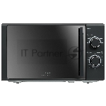 Микроволновая печь CASO M 20 EASY зеркальный/черный, 20 л, 700 Вт, переключатели - поворотный механизм
