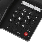 Телефон проводной Ritmix RT-550 черный, вид 9