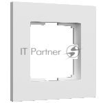 Рамка на 1 пост Slab (белый софт) W0012961
