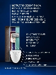 Комплект BAU 6 в 1: рамная инсталляция BAU NEO 45, унитаз безободковый смыв торнадо Bau Dream Hurricane3, сиденье дюропласт микролифт, клавиша BAU Stil антивандальная 2-й смыв, нерж. сталь сатин