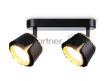Светильник Ambrella light TN71231/2 BK/GD черный/золото GX53/2 220*100*147