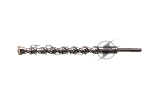 Бур по бетону Denzel двойная спираль, Cobalt W-tip, 22x310 мм, SDS PLUS