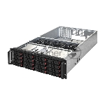 Серверный корпус ExeGate Pro 3U660-HS16 (RM 19", высота 3U, глубина 660, без БП, 16xHotSwap, USB), вид 10