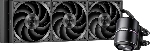Система охлаждения Water Cooling System PCCooler DE360 Pro BK (300W, 360мм, Black, ARGB Pump, Fans: 3x120мм, 86.73CFM, 32dBA, 2200RPM/Pump height 57мм, 28dBA, 3200RPM, Rad thickness 27мм/S: 1851, 1700, 1200, 115X, AM5, AM4, AM3)