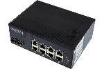 Коммутатор OSNOVO SW-60802/IC, 8×100 Мбит/с PoE + 2×1 Гбит/с SFP, неуправляемый