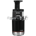 Соковыжималка Bosch MESM731M черный, шнековая вертикальная, 150 Вт, 1000 мл, электронное, реверс, вид 14