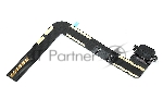 Шлейф c разъемом зарядки для Apple iPad 7 2019, iPad 8 2020 черный