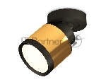 Светильник Ambrella Light XM8121001 PYG/SBK/PBK золото желтое полированное/черный песок/черный полированный GX53