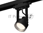 Светильник Ambrella light XT6602002 PBK/PSL черный полированный/серебро полированное MR16 GU10 (C6602, N6104)