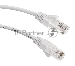 Патч-корд LANMASTER LAN-PC45/U5E-5.0-WH вилка RJ-45-вилка RJ-45 cat.5е 5м белый LSZH (уп.:1шт)