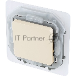 Переключатель IP44 10AX 250 В слоновая кость