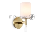 Настенный светильник Ambrella light LH56265 BS/FR латунь/белый матовый E27 max 60W 160*120*280