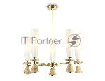 Люстра Ambrella light LH75371/5 GD/WH золото/белый G9*5 max 28W D600*675