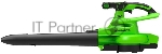 Воздуходув-Садовый Пылесос аккумуляторный GreenWorks GD40BVII, 40V, бесщеточный, без АКБ и ЗУаккумуляторный (2406907), вид 23