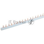 Шина соединительная типа PIN штырь 2Р 100 А 1 м Rexant (10 шт./уп.)