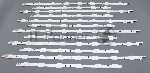 Светодиодная подсветка TV 50" Samsung UE50HU (комплект 12шт)