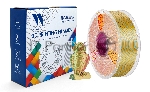 Филамент NVPrint Silk PLA+ Red/Yellow/Green для 3D печати диаметр 1.75мм длина 330 метров масса 1 кг
