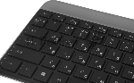 Комплект клавиатура+мышь Logitech MK470 беспроводной, USB, 1000 DPI, чёрный, вид 16