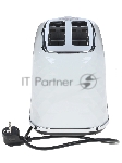 Тостер DeLonghi CTJ 2103 W белый, 900 Вт, 2 слота, вид 2