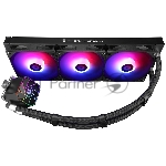 Система жидкостного охлаждения Thermalright Aqua Elite 360 V3 ARGB Soc-AM5/AM4/1151/1200/2066/1700 черный 4-pin 25.6dB Al Ret (A-ELITE-BL-360-ARGB-V3)